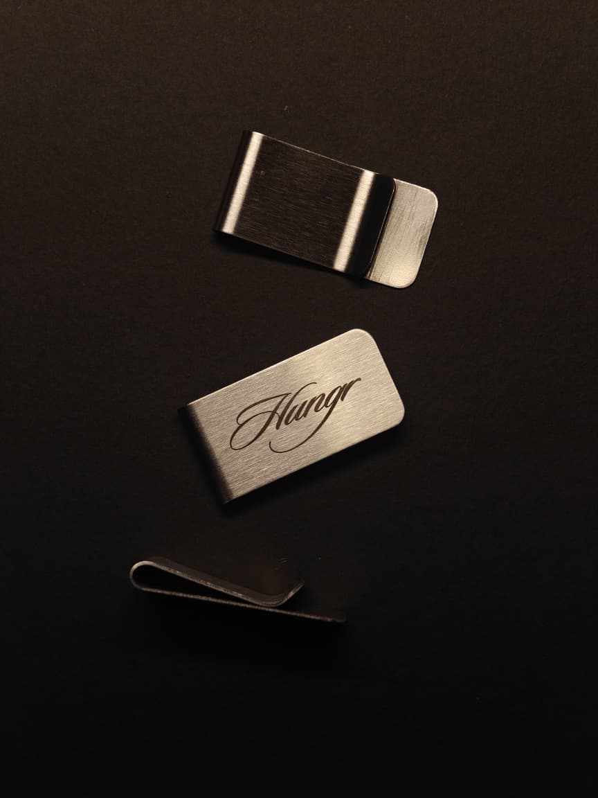 HUNGR MONEY CLIP